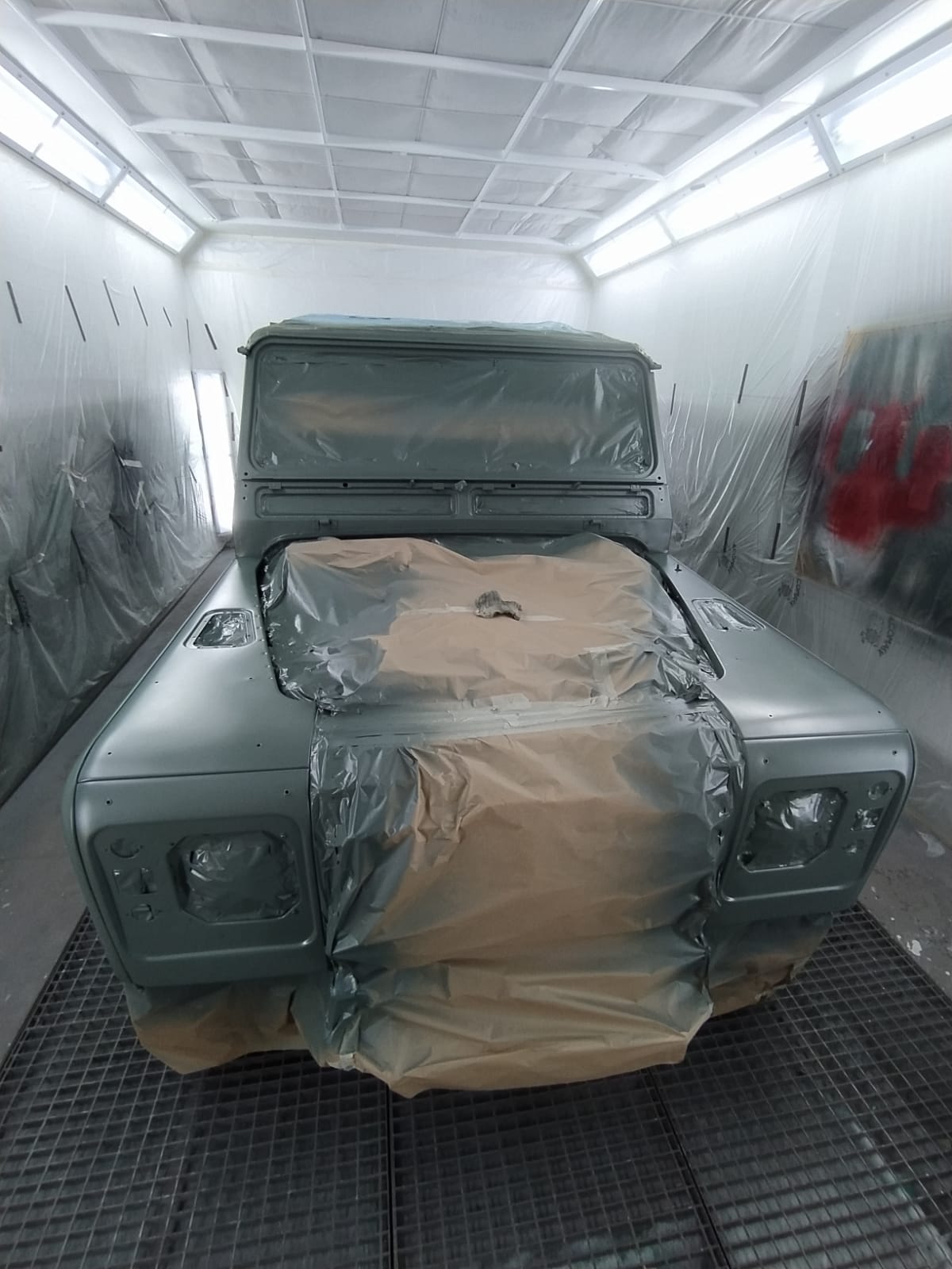 Peinture complet Land Rover Defender